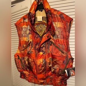 NWT Vintage rare Luxury Emmegi ski vest mens medium women’s large